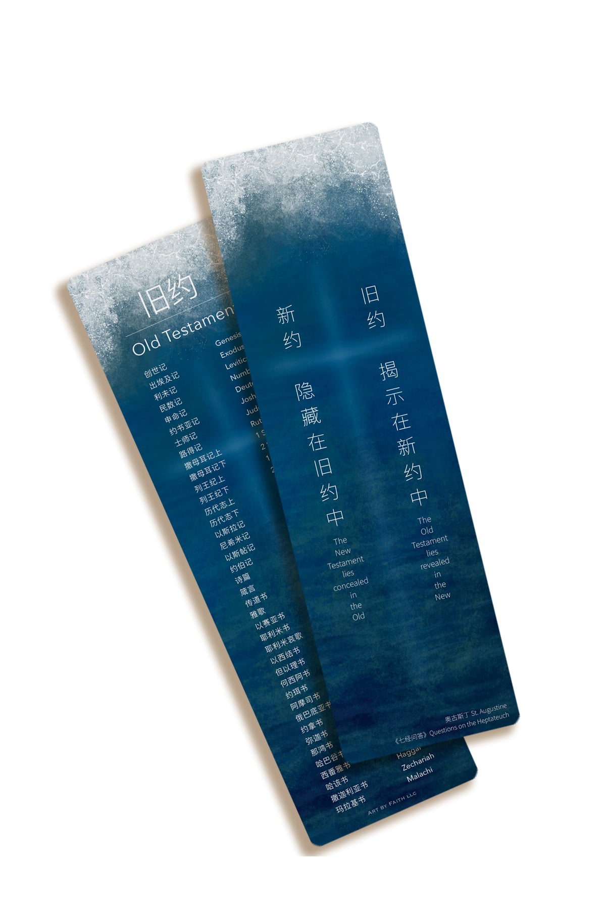 Bible Bookmark "Ocean-Old Testament"