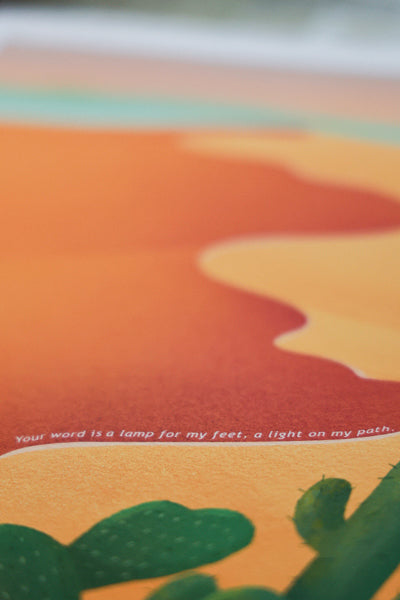 "Christ's Sheep No.6" Limited Scripture Art Print