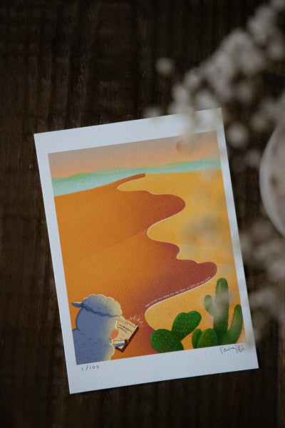 "Christ's Sheep No.6" Limited Scripture Art Print