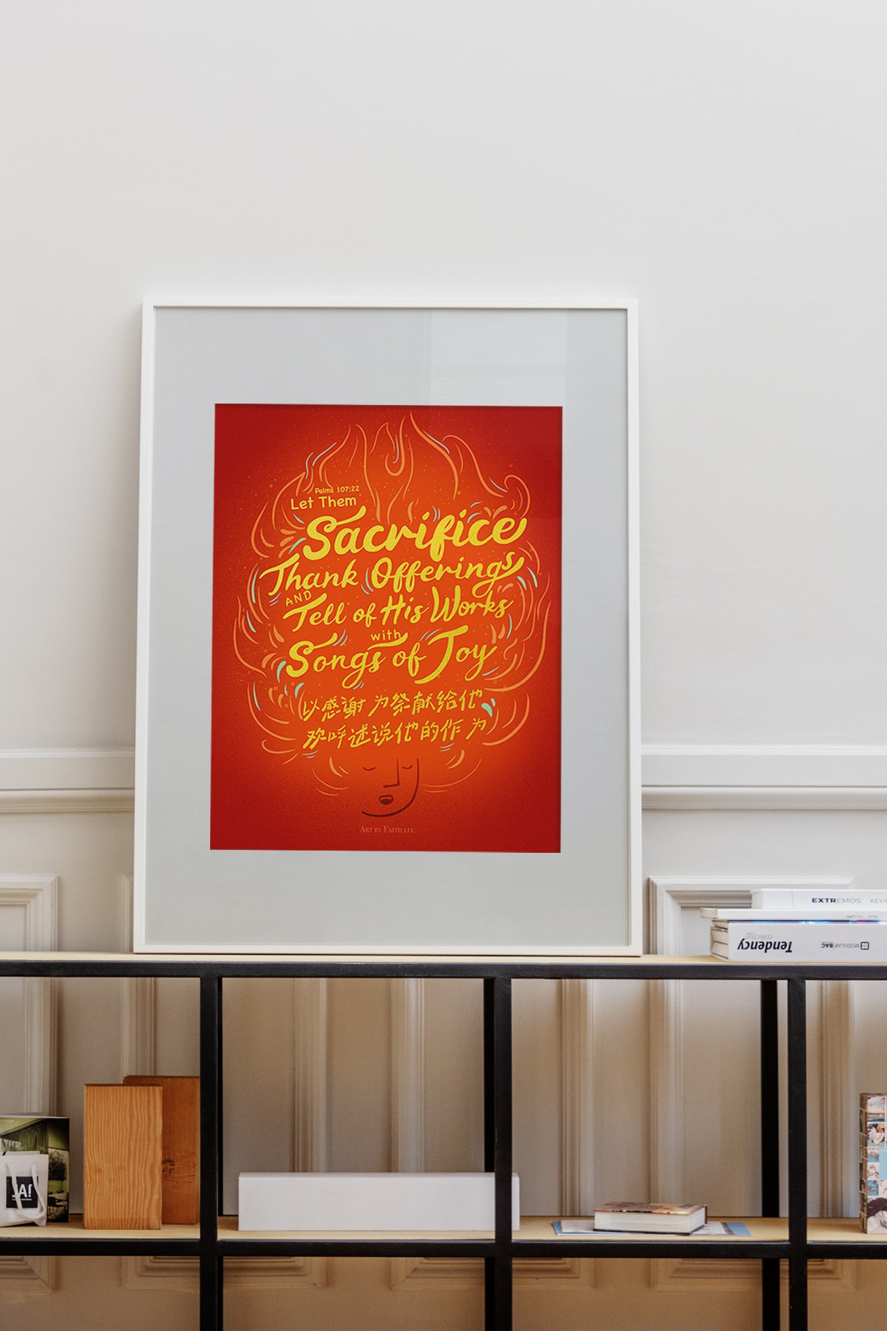 Art Print-Sacrifice Thank offerings