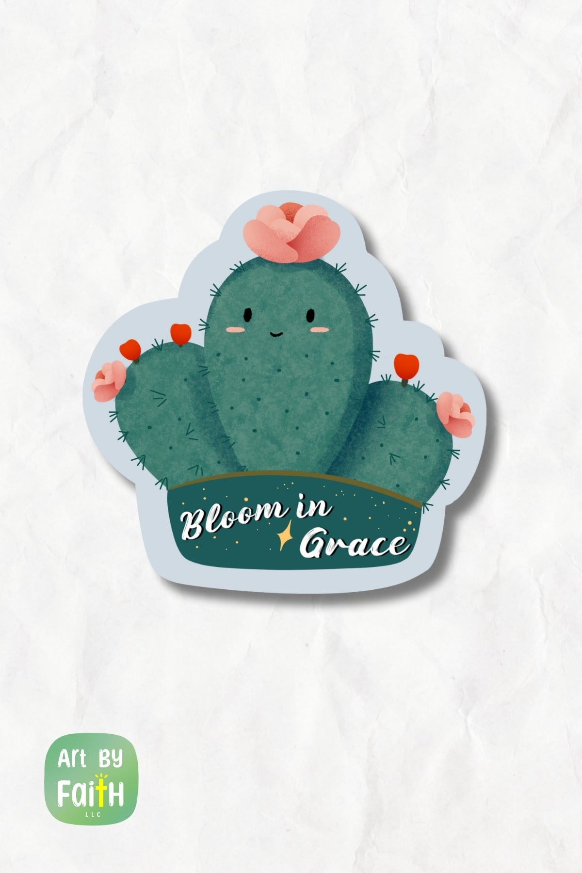 Sticker-Bloom in Grace