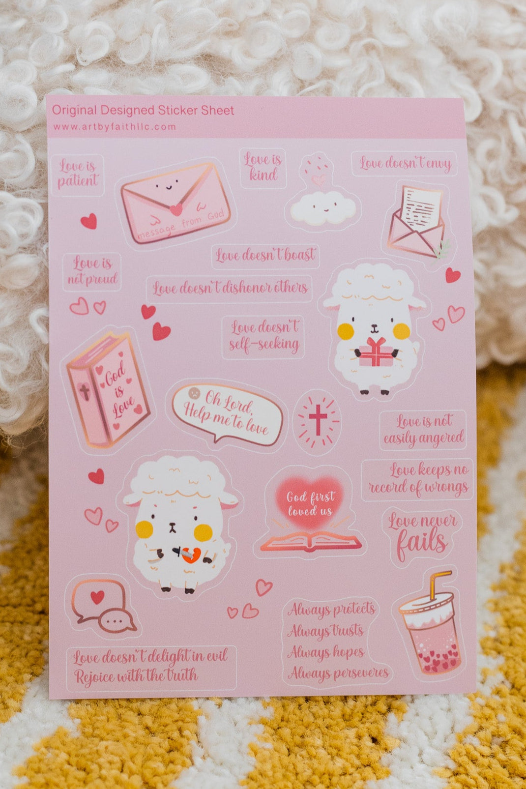 Sticker Sheet 04-Love