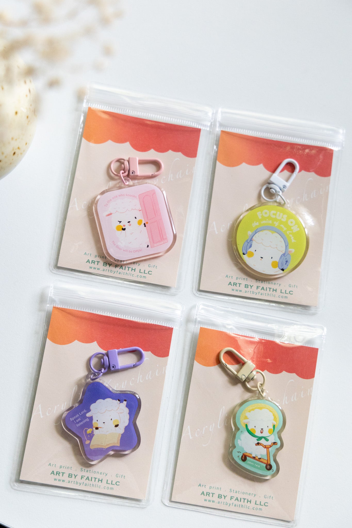 Acrylic Keychain-Listening!