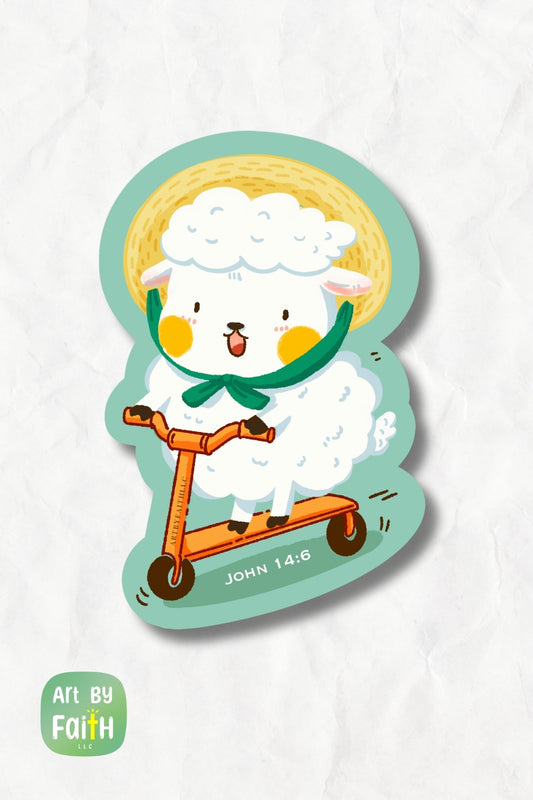Sticker-Jesus is the Way