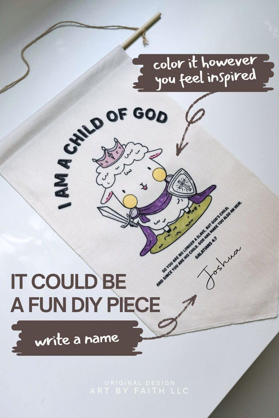 Child of God Pennant