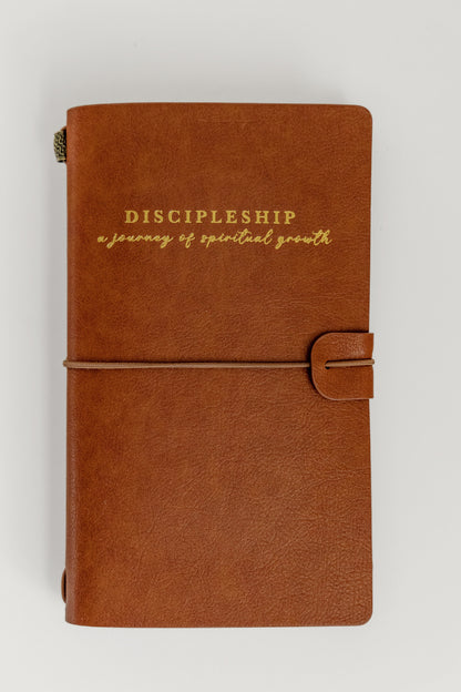 "Discipleship" Vintage Leather Notebook