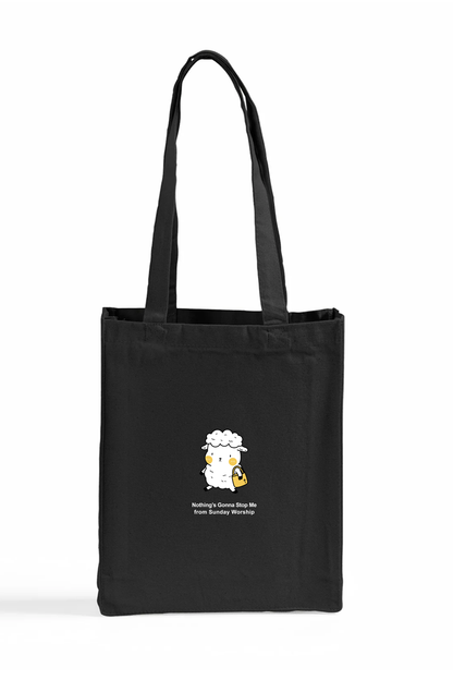 Book Canvas Tote (Black)