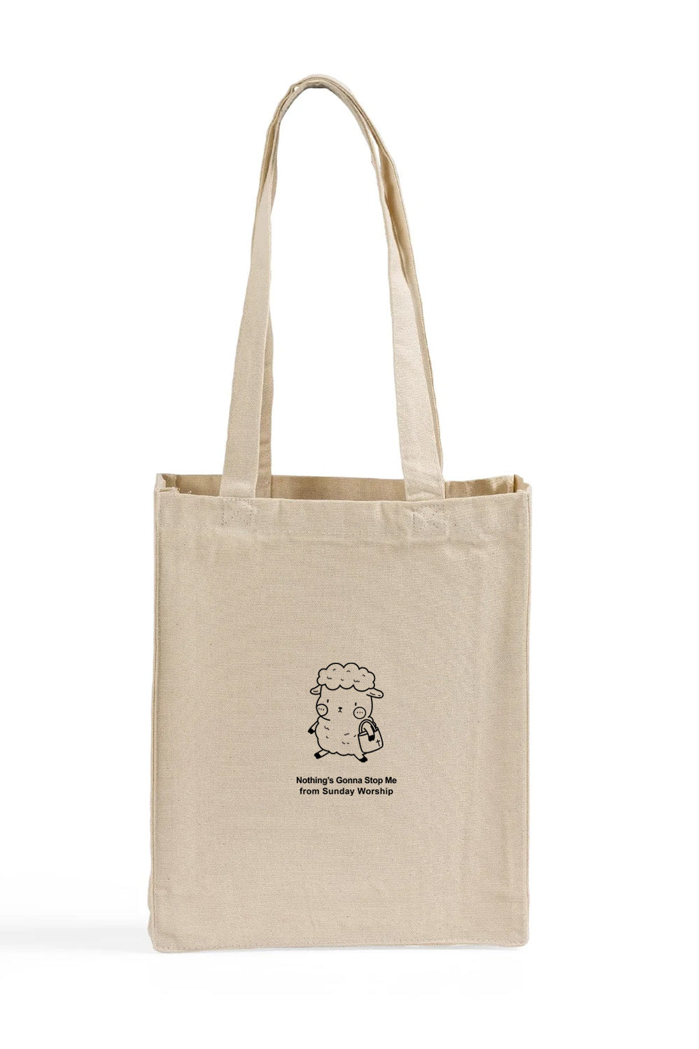 Book Canvas Tote (Natural)