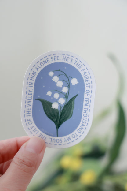 Sticker-Lily of the Valley