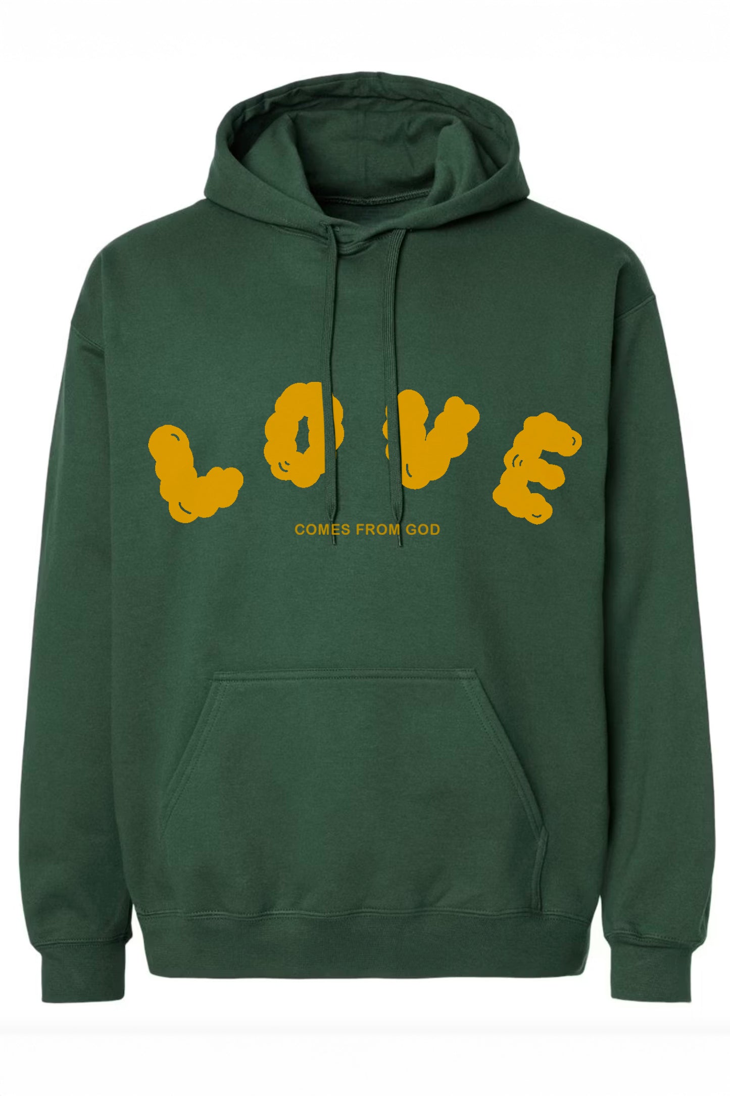 Hoodie, Unisex, "Love comes from God"