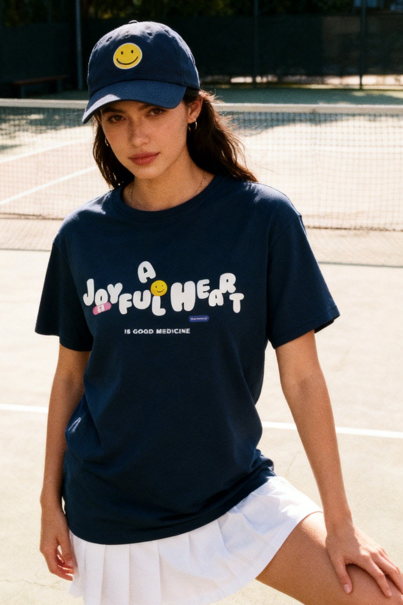 100% Supima Cotton "A joyful heart"