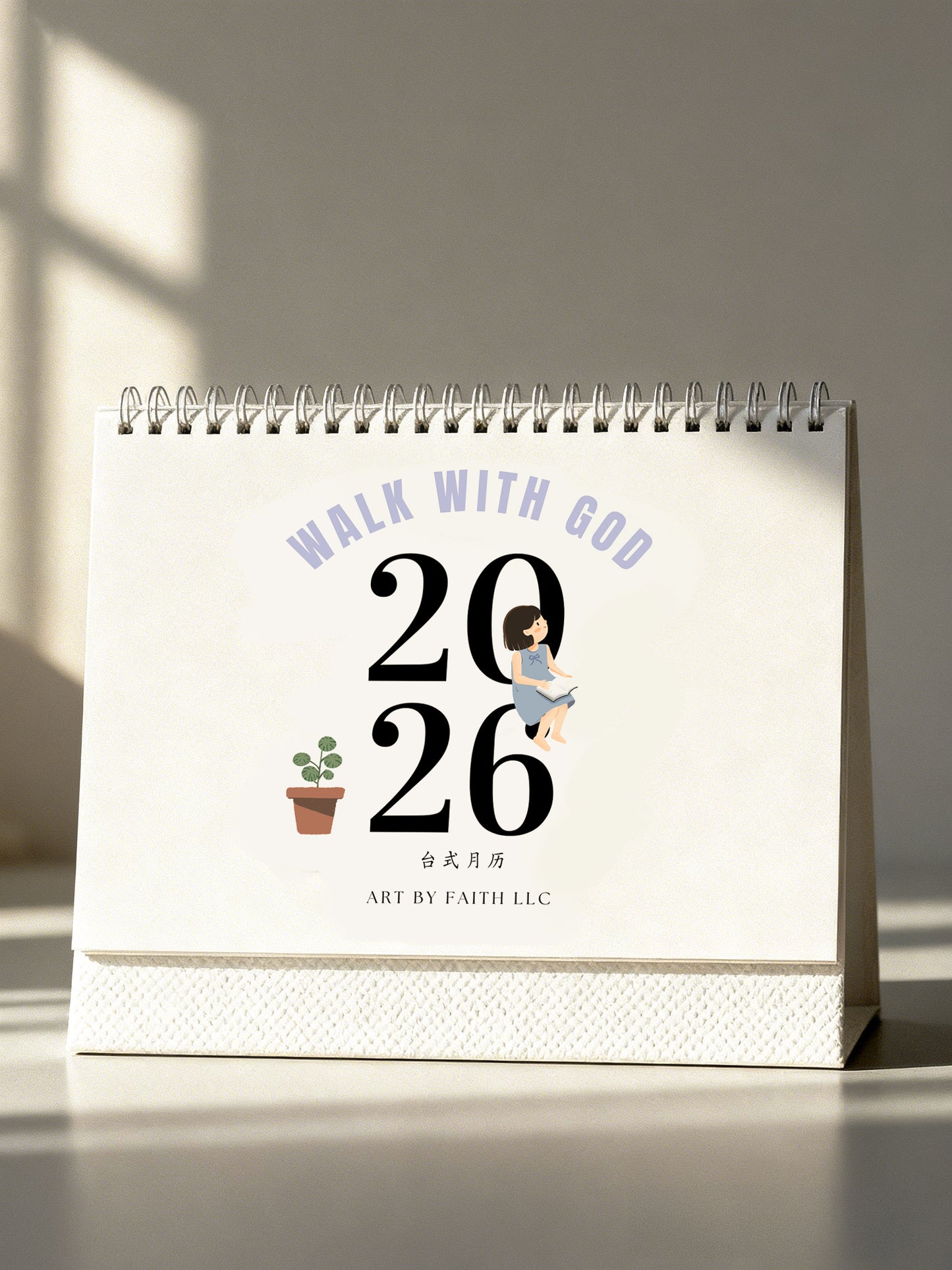 Preorder：2026 Desk Calendar（Chinese&English)