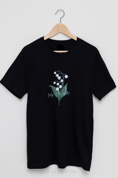 100%Cotton T-shirt, Lily of the Valley, Unisex