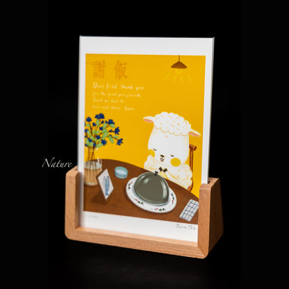 Wooden Frame with Acrylic